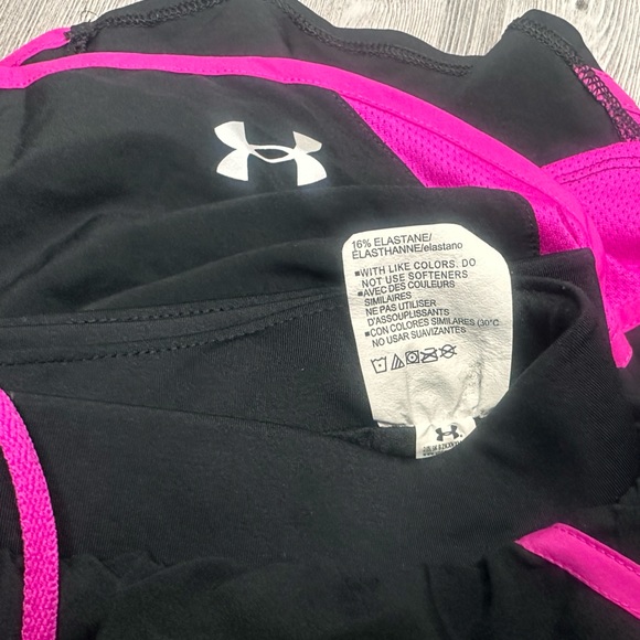 Under Armour - Fly By 2.0 - Black/Pink - Sz Medium - Picture 5 of 5